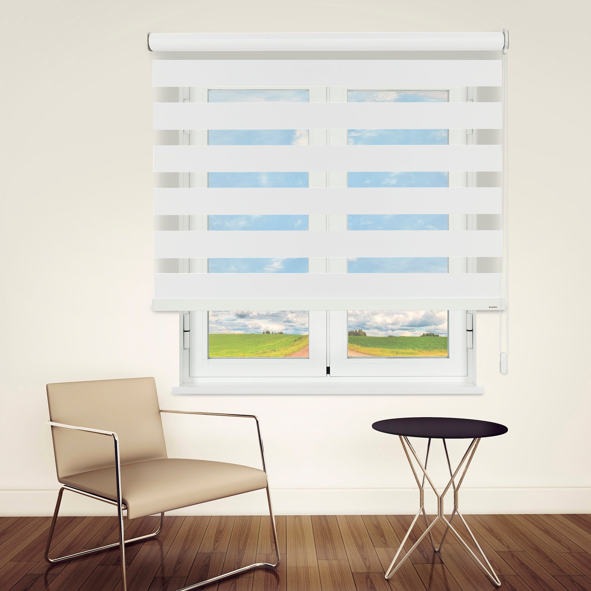 Estor Enrollable Noche y Día Minimal