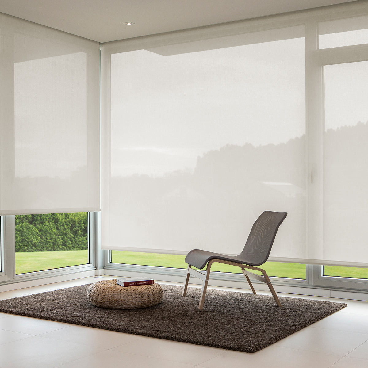 Estor Enrollable Motorizado Translúcido Light