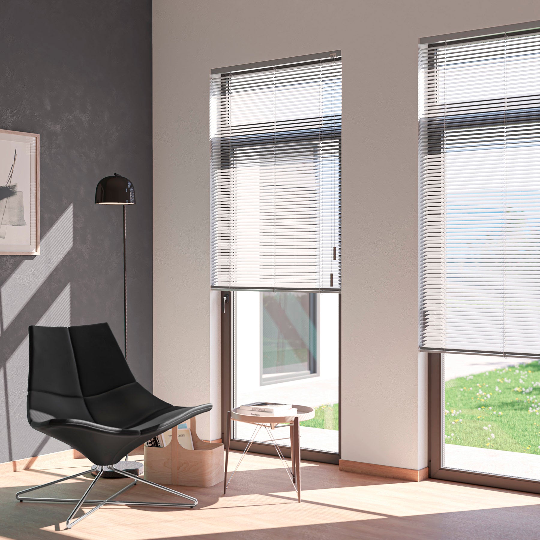 Veneciana de Aluminio Medida Estándar - Lamas 25 mm