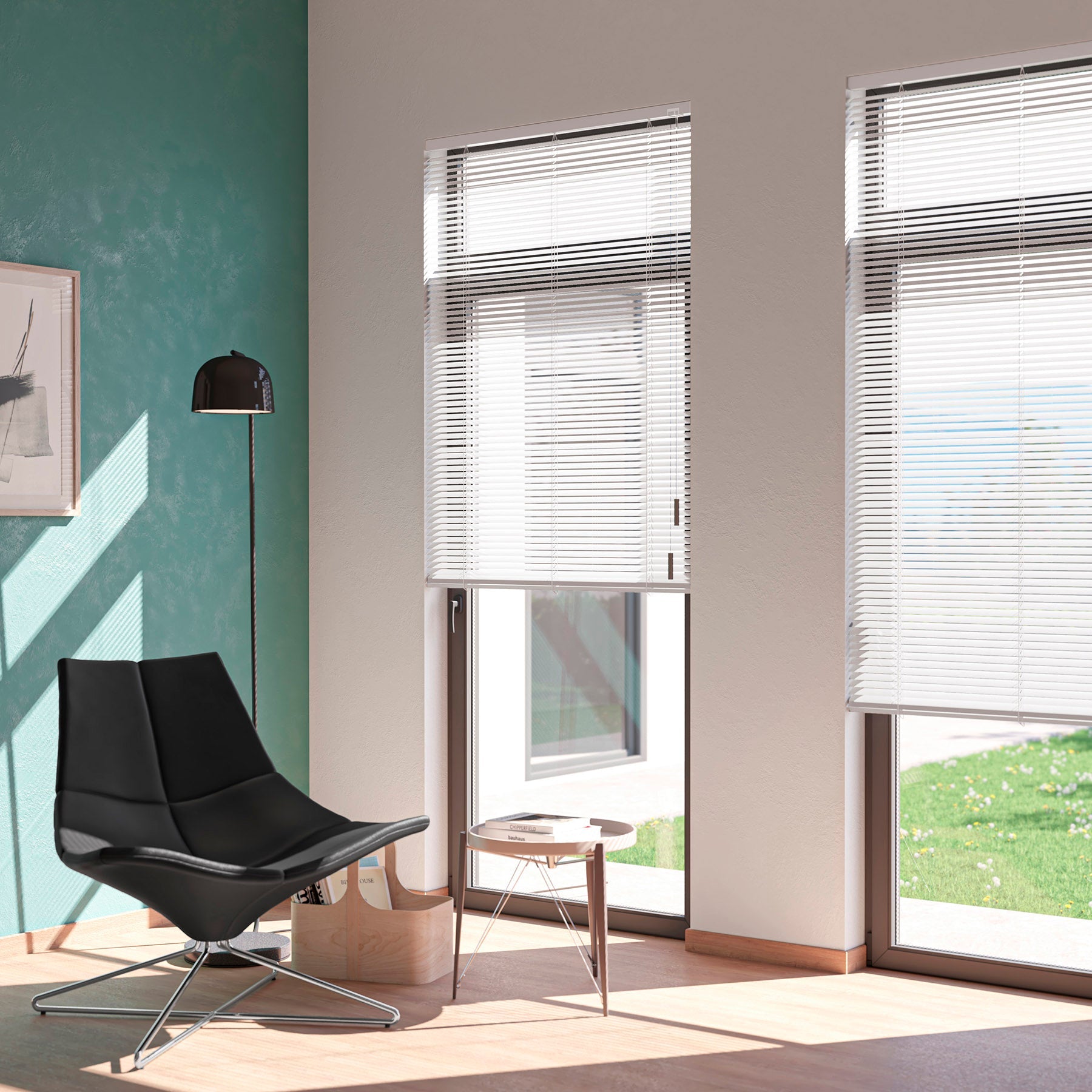 Veneciana de Aluminio Medida Estándar - Lamas 25 mm