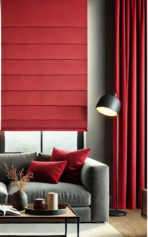 Estor Paqueto Translúcido Rojo