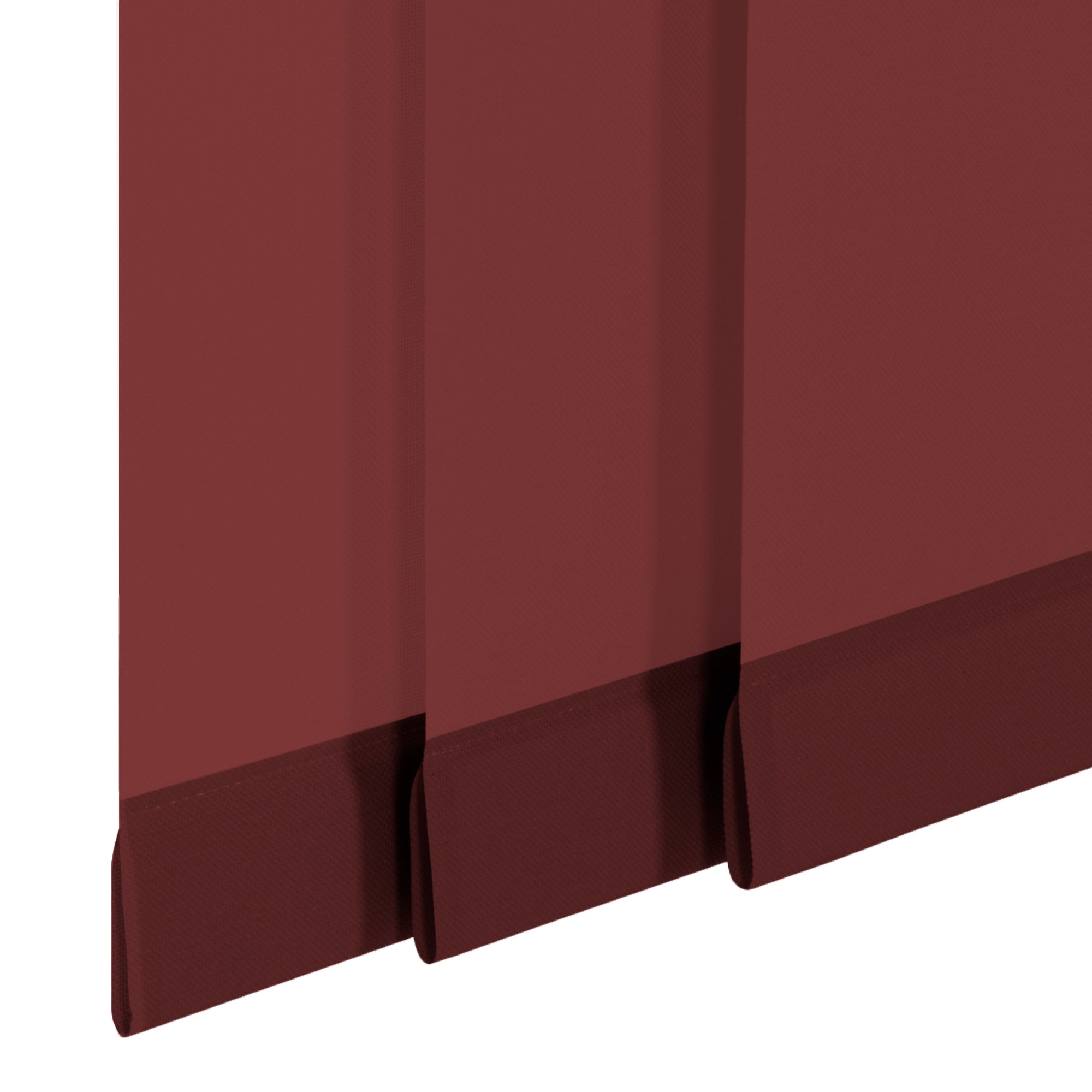 contrapeso para panel japonés translúcido classic color crimson