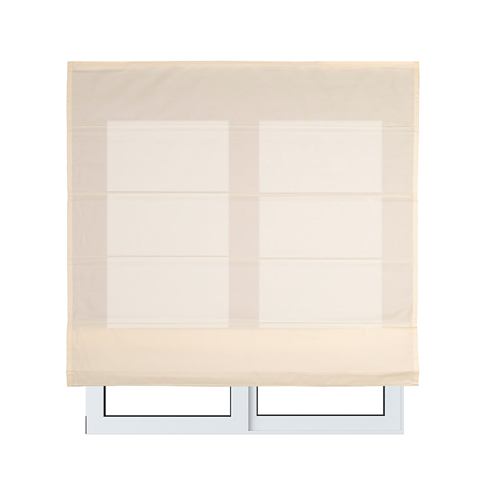 Estor Plegable a cadena Medida Estándar Translúcido Loneta