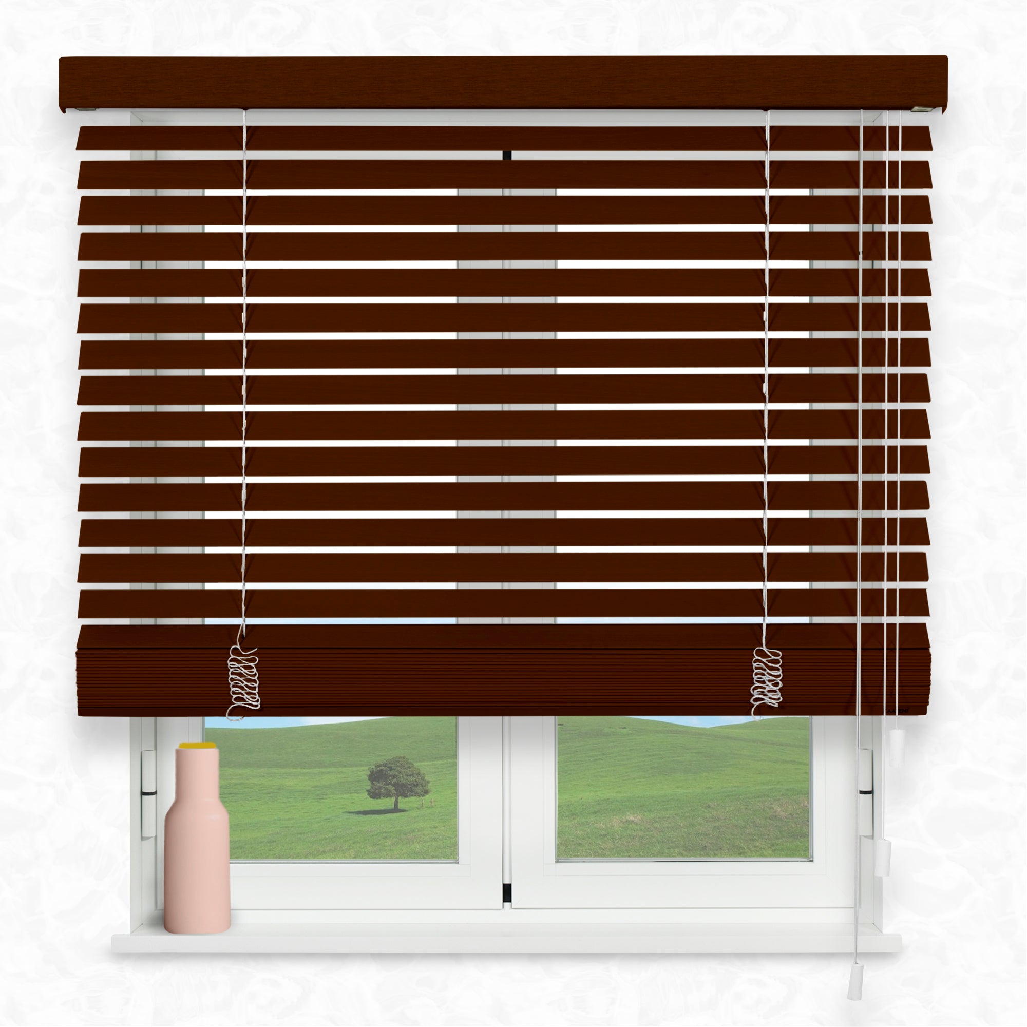 Foto Veneciana de Madera Color Nogal