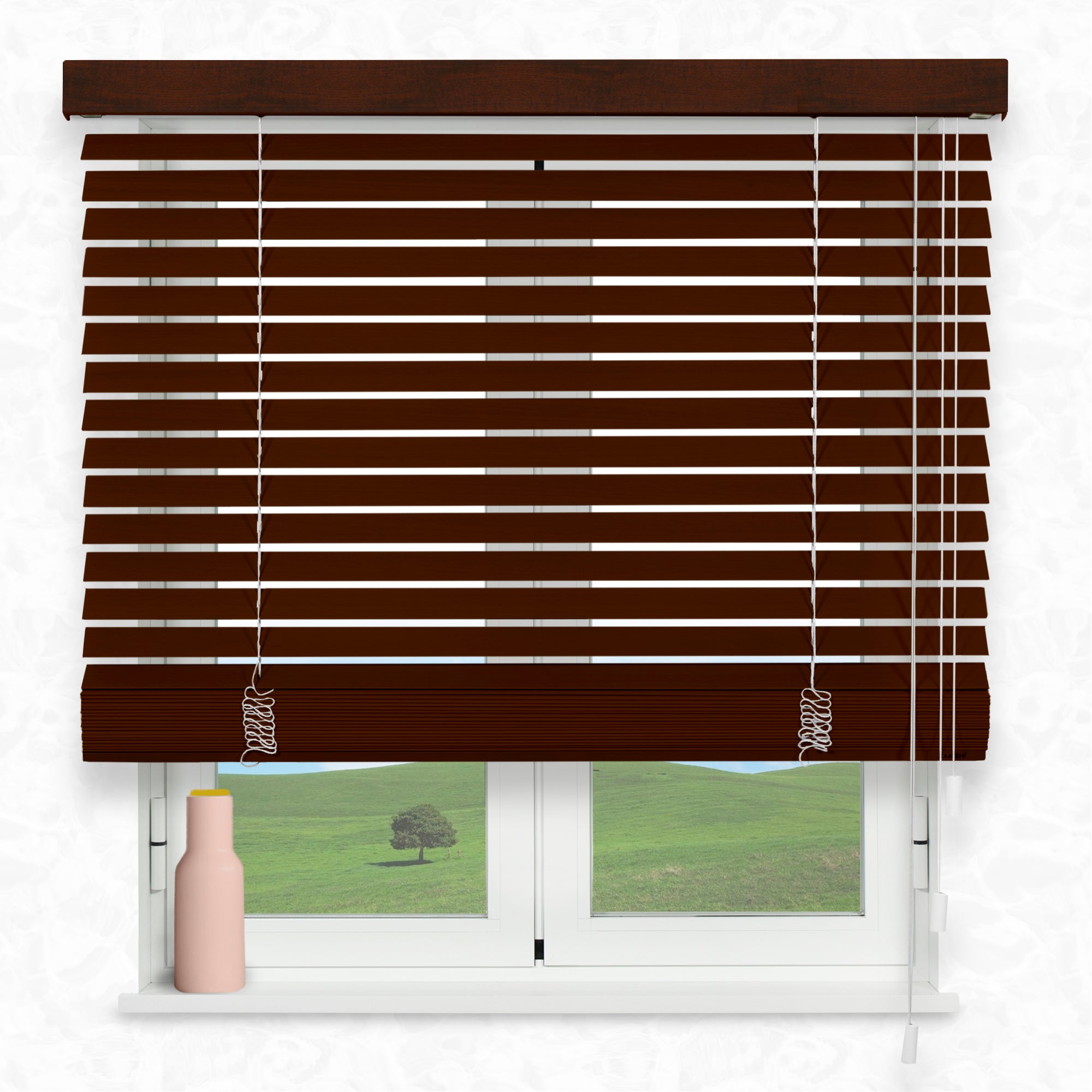 Foto Veneciana de Madera Color Espresso