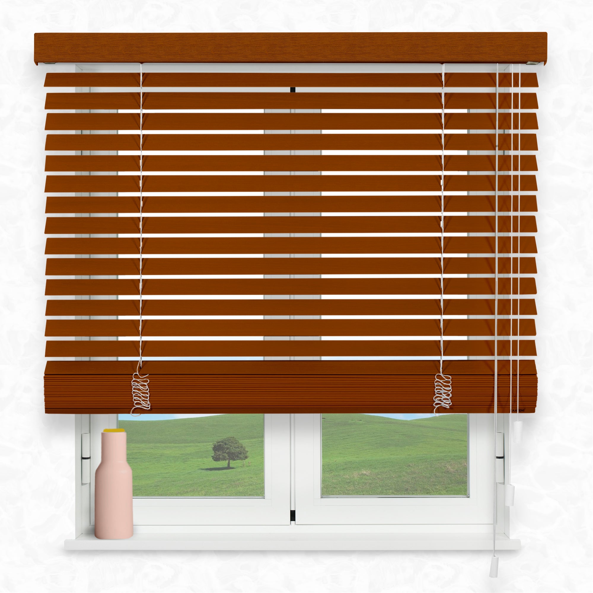 Foto Veneciana de Madera Color Colonial