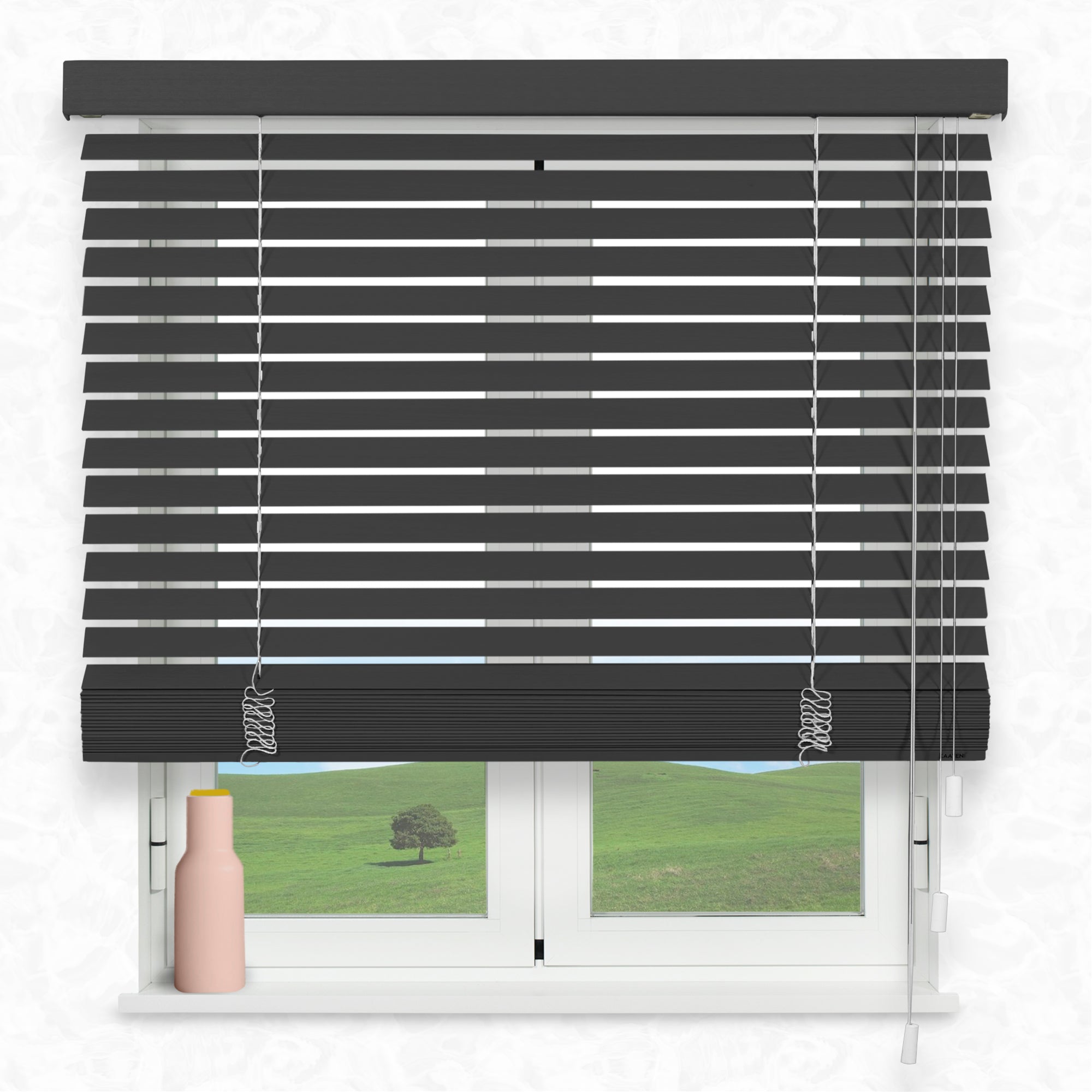 Foto Veneciana de Madera Color Dark Grey