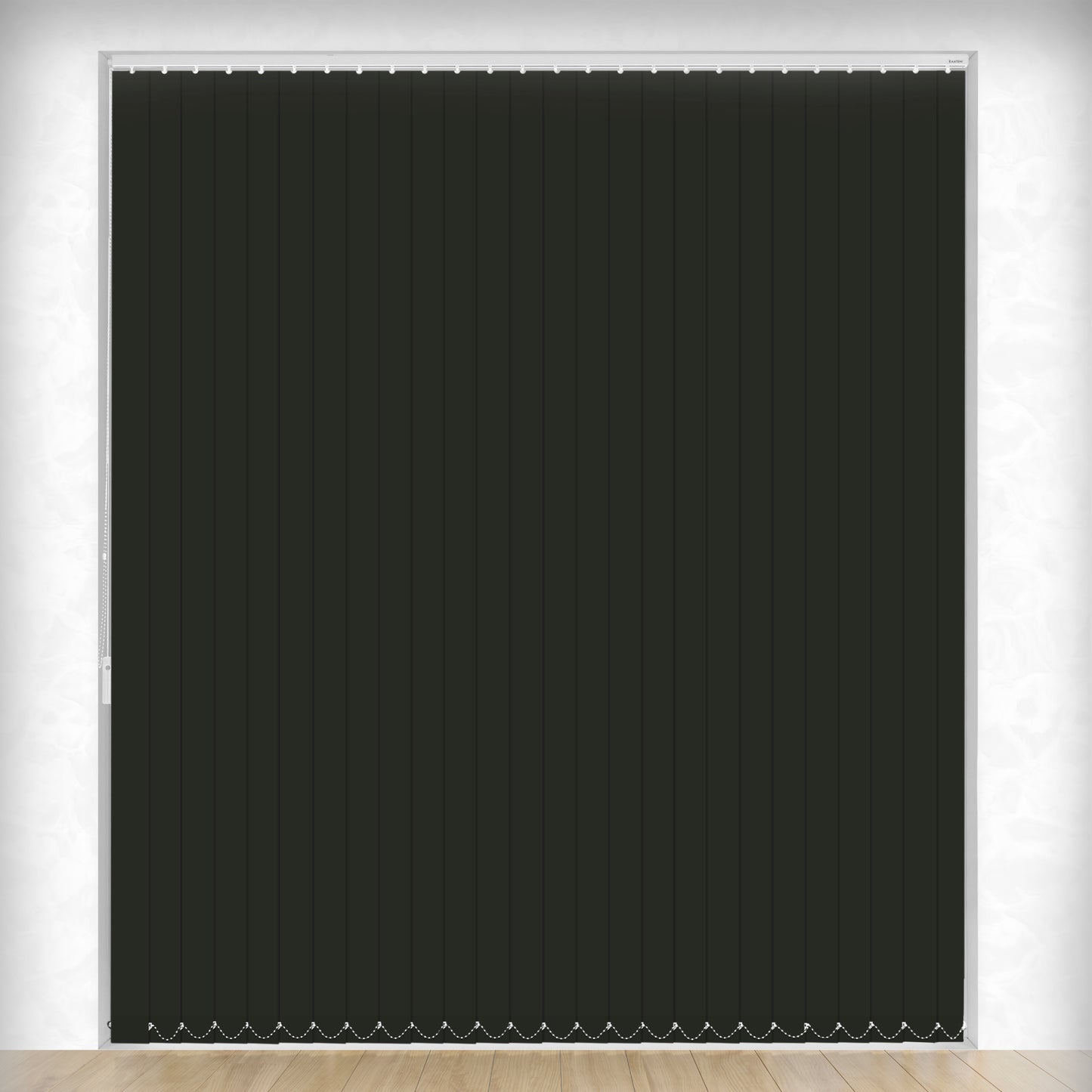 Cortina vertical opaco Nero