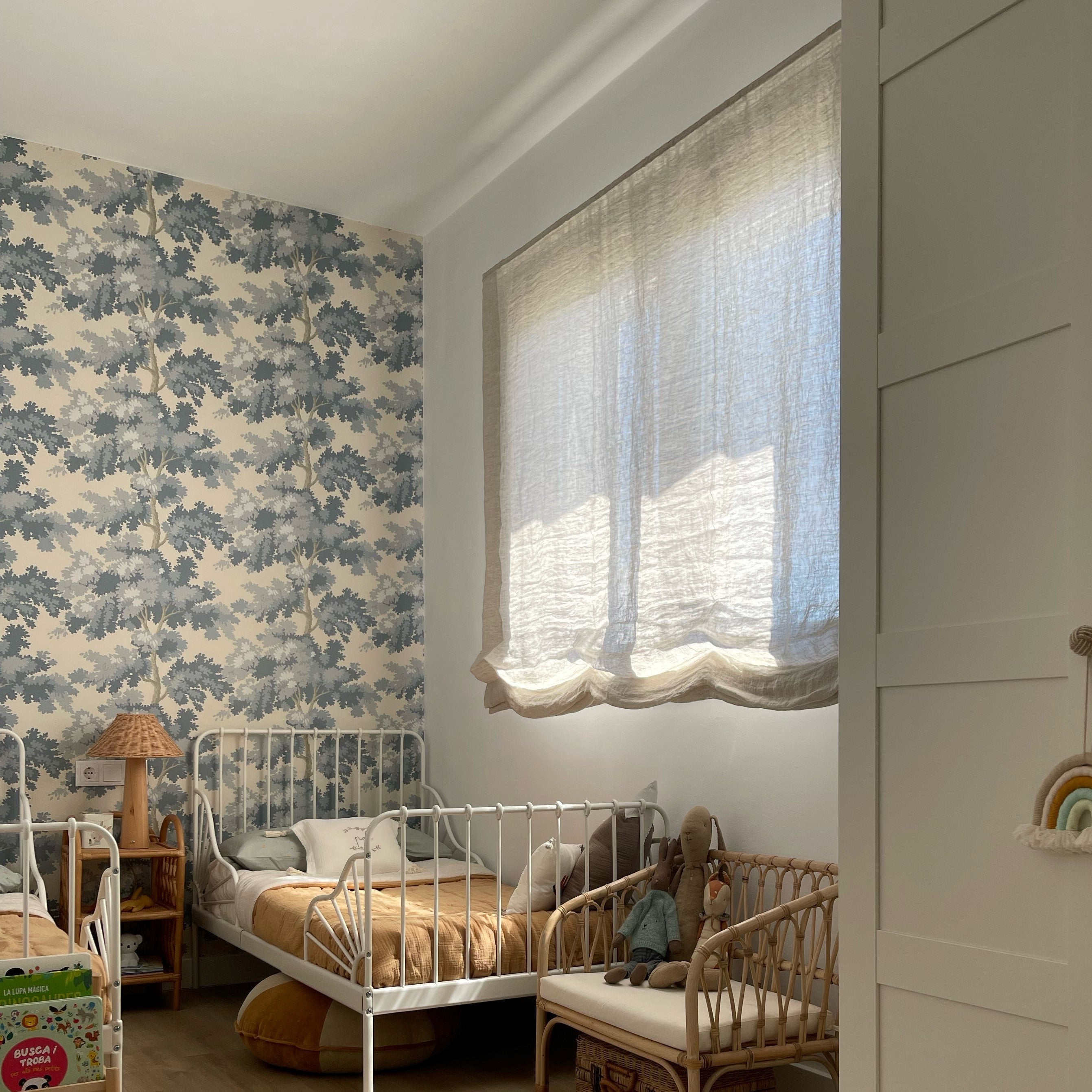 estor translúcido lino 100%