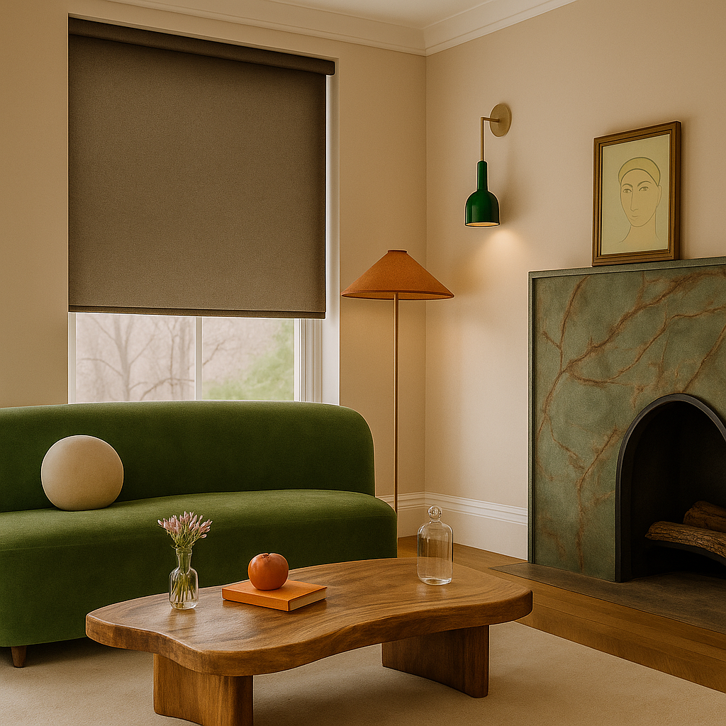 Estor Enrollable Translúcido Topo