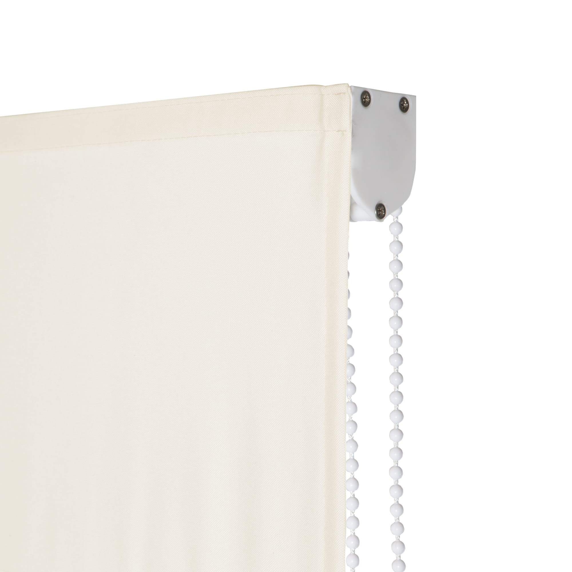 Estor Plegable Marfil a cadena Medida Estándar Translúcido Loneta