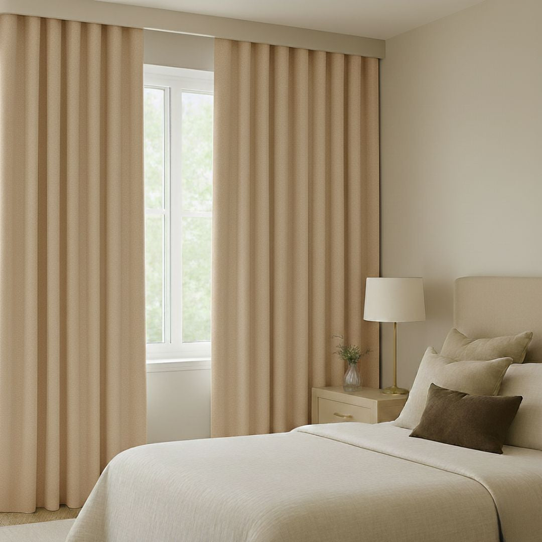 Cortina Onda Perfecta + Riel Opaco Moon