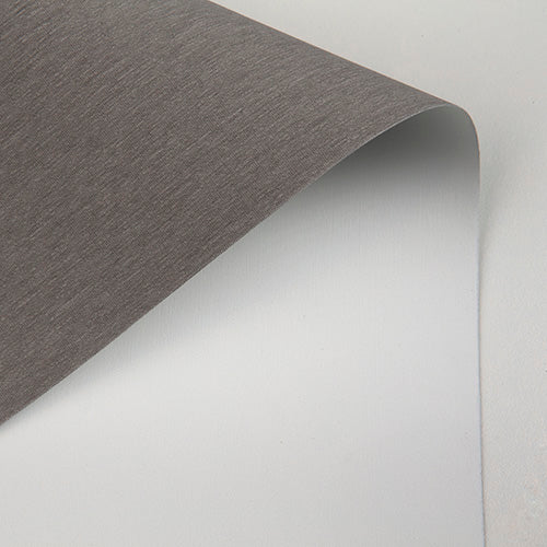 Tejido en estor enrollable opaco gris marron